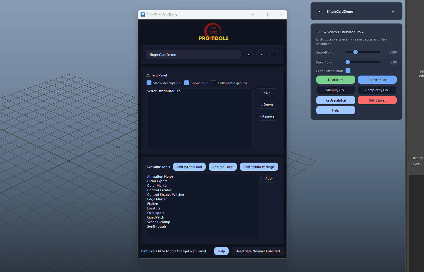 Show Description demo